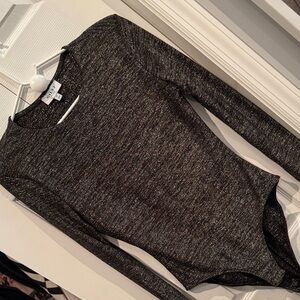 Gilli Metallic Black Top